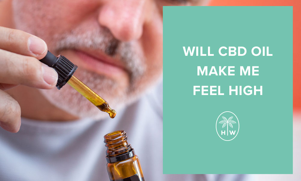 does cbd oil get you high