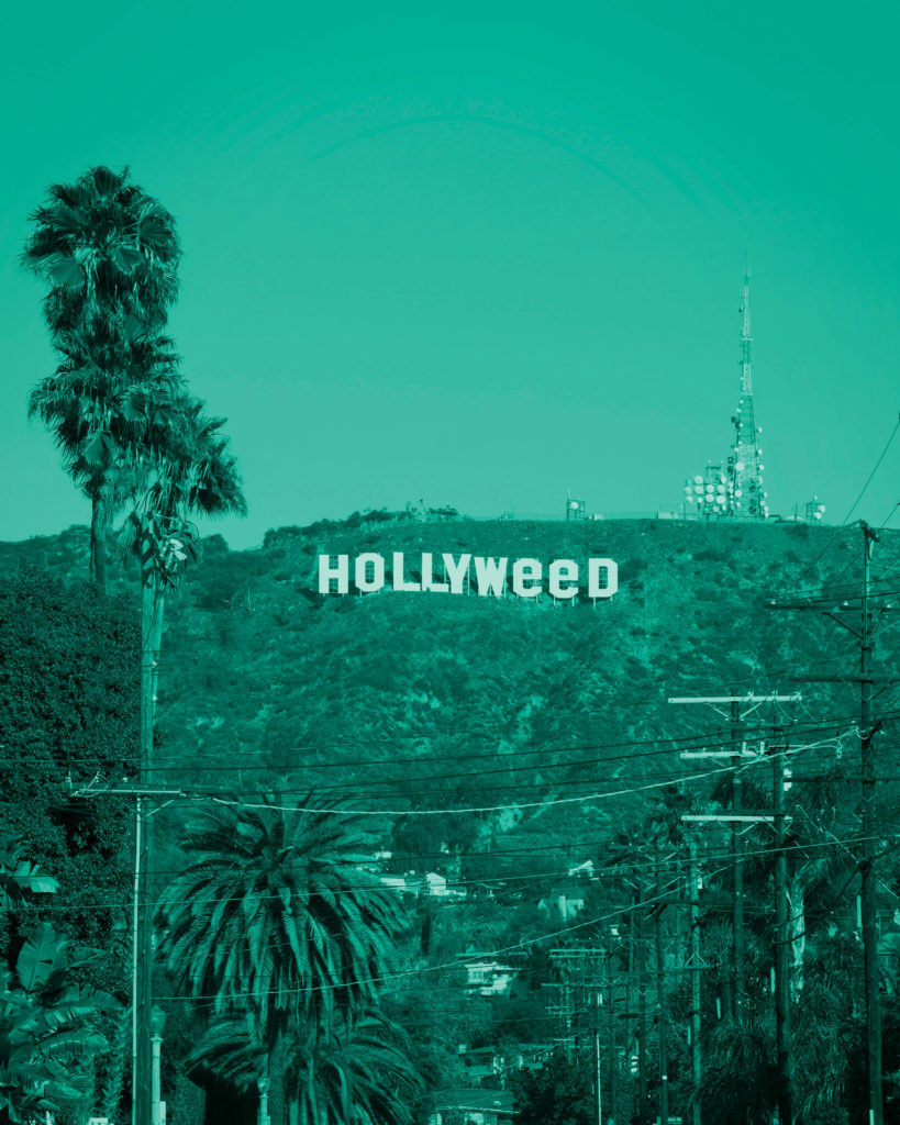 Hollyweed colorized image - all american products
