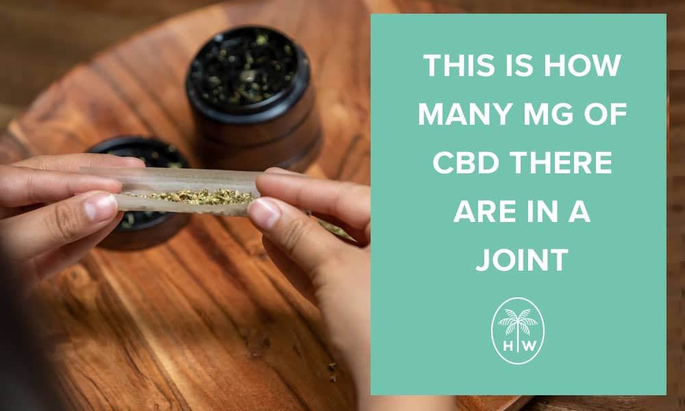 how many mg of cbd in a joint