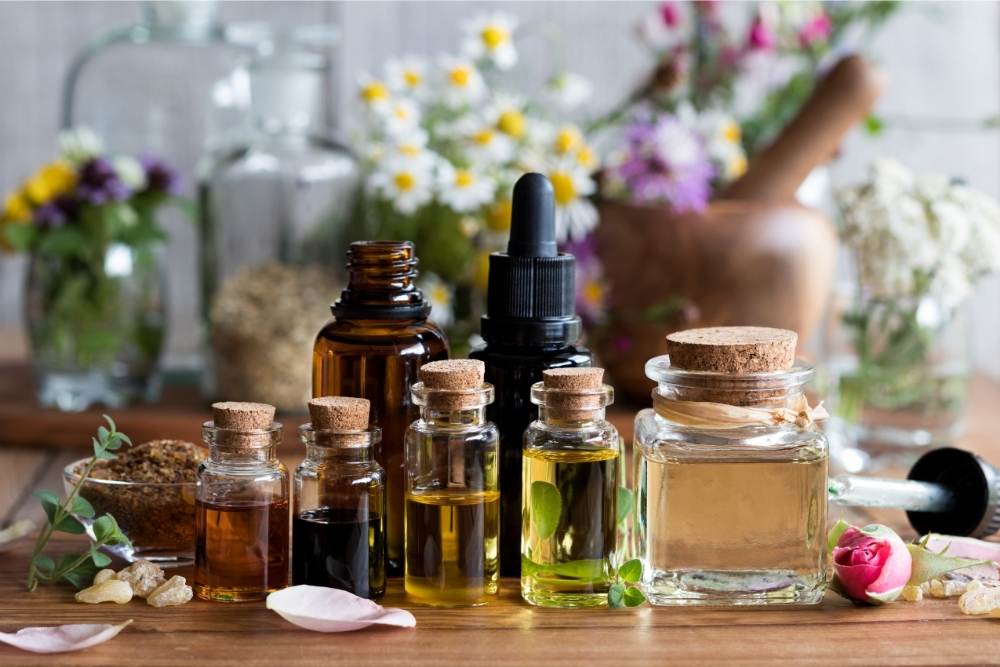 several essential oils found in cbd balm