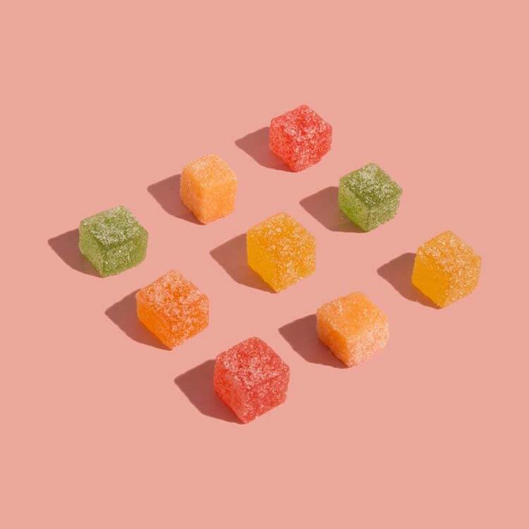 gummy cubes